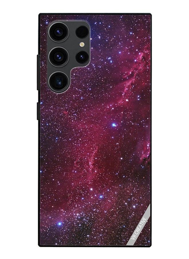 VR CREATIVE - Protective Case Cover For Samsung Galaxy S23 Ultra 5G Galaxy Stars Space Design Multicolour - Image 1