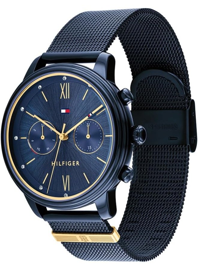 TOMMY HILFIGER Blake Women's Blue Dial, Ionic Plated Blue Steel Watch - 1782305  - Image 2