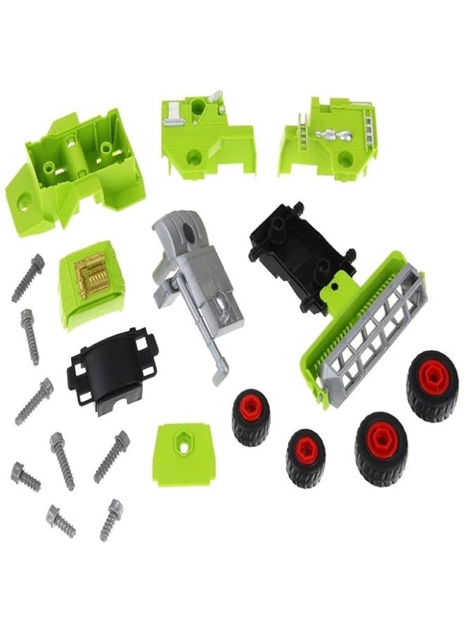 8 Pcs Deformation Diy Assembly Farmers Vehicle Playset for Children - Image 2