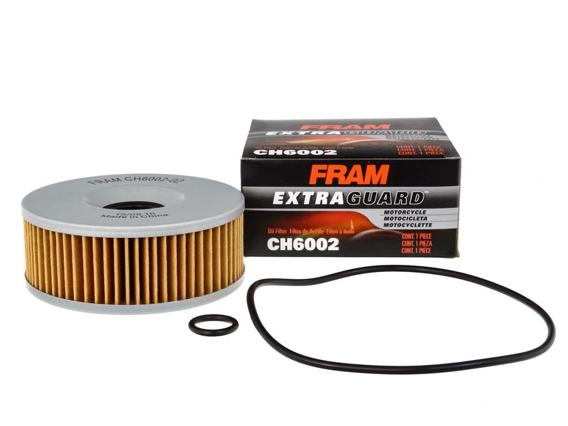 FRAM Extra Guard CH6002 Motorcycle/ATV Replacement Oil Filter, Fits Select Yamaha Models - Image 1