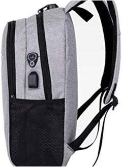 Datazone Laptop Backpack School And University Backpack Anti Theft Multi Purpose Anti Theft Backpack Dz 2064 Gray  - Image 3