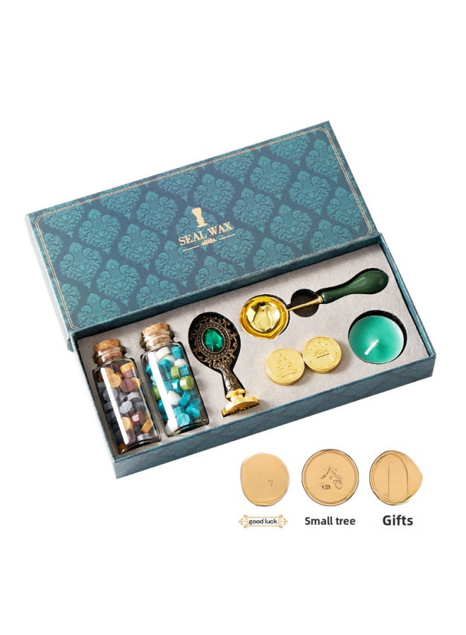 BLOT Fire Paint Seal Full Set Of Source Manufacturers Envelope Sealing Wax Creative Star Fire Paint Wax Grain Set - Image 1