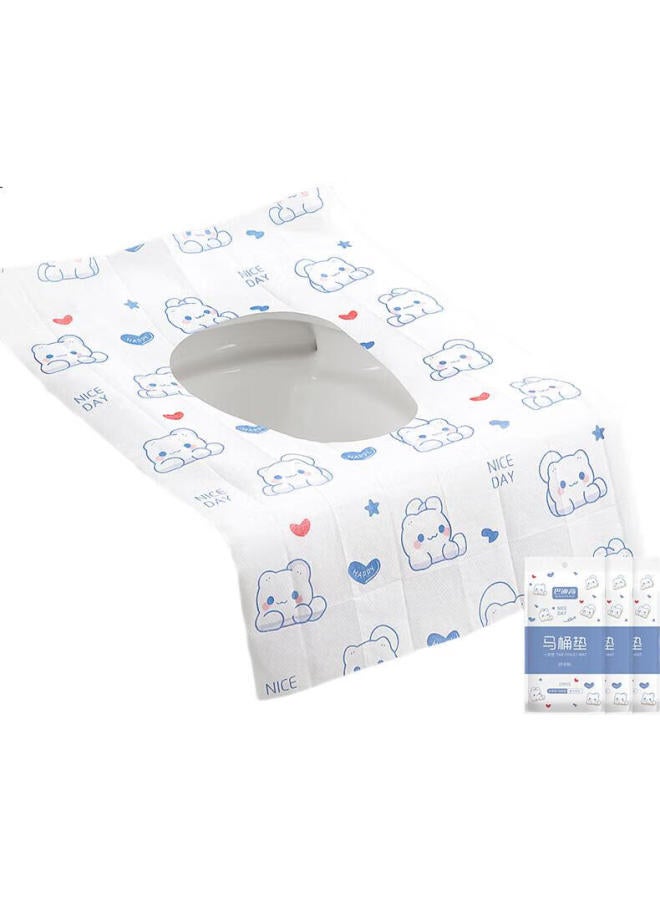 BADIGAO Baidi Gao Disposable Toilet Seat Cover, Full Coverage, Winter Toilet Seat Pad, Travel, Business Trip, Postpartum, Portable Toilet Seat Paper Cover - Image 2