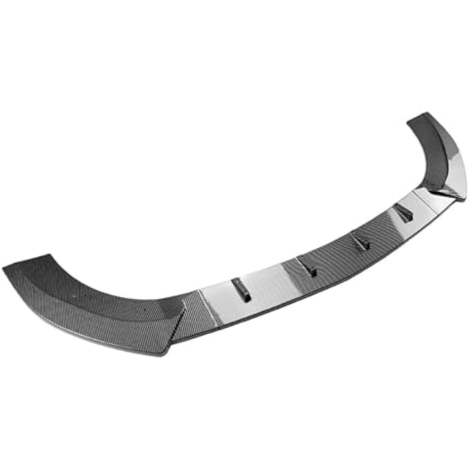 FINMOKAL Carbon Fiber Look Front Bumper Spoiler Lip Splitter Compatible with Benz V-Class W447 2016-2024 - Image 5