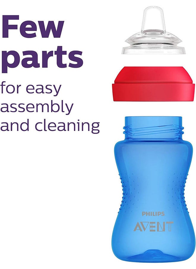 Philips My Grippy Spout Sippy Cup With Soft Spout And Leak-Proof Design  295Ml Pack Of 2  - Image 2