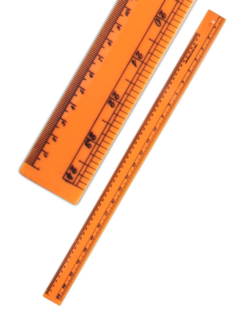 Tailoring Tool Set (6 Pcs) – 4 Precision Rulers, Fabric Chalk Pencil & Measuring Tape for Sewing & Pattern Drafting  - Image 4