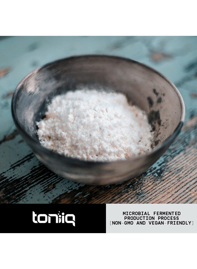 Toniiq Ultra High Purity Hyaluronic Acid Capsules - 95%+ Highly Purified and Highly Bioavailable - 275mg Formula - Non-GMO Fermentation - High Strength with Vitamin C - 180 Capsules  - Image 5