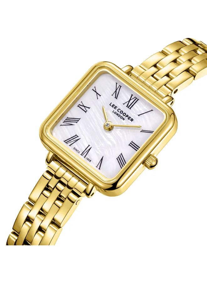 Lee Cooper Women's Metal Analog Watch LC08226.120 - 23,5x28,7 mm
