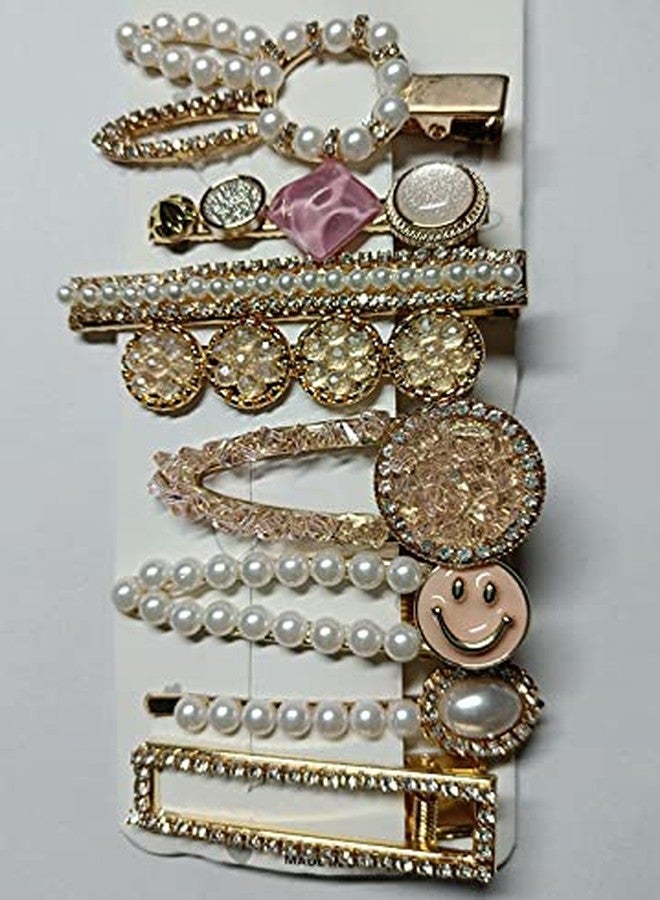 Drishti Hair Clips for Women Stylish,Pearl Hair Clips for Women,Lovely Girl Hair Clip pack of 8 pieces(Multicolor) - Image 3