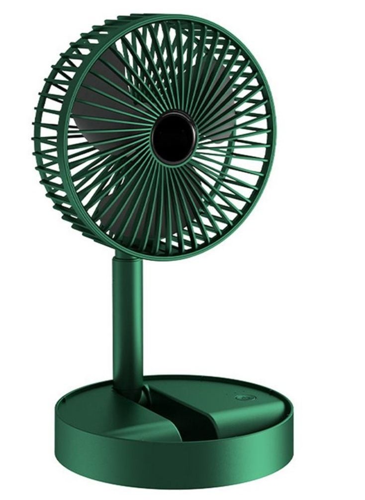 DubaiGallery - Portable Fan Folding Telescopic Fan USB Rechargeable Floor Standing Fan - Image 1