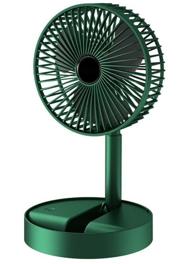 DubaiGallery - Portable Fan Folding Telescopic Fan USB Rechargeable Floor Standing Fan - Image 1