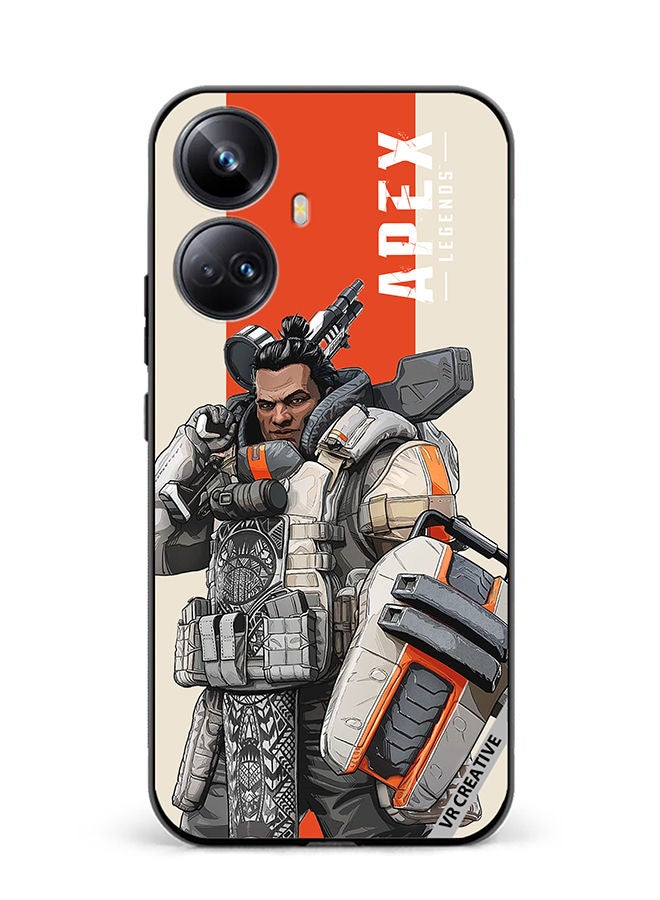 VR CREATIVE Protective Case Cover For Realme 10 Pro Plus Apex Legends Gibby Design Multicolour - Image 1