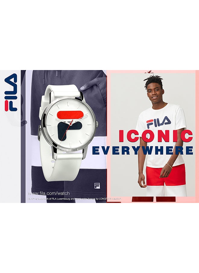 FILA Unisex Analog Round Shape Silicone Wrist Watch 38-316-101 - 41 Mm  - Image 2