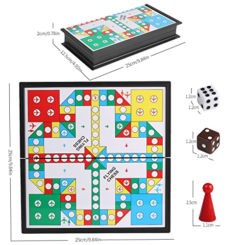 Andux Foldable Magnetic Flying Chess Portable Board Game Set CXYXQ03 M - Image 5