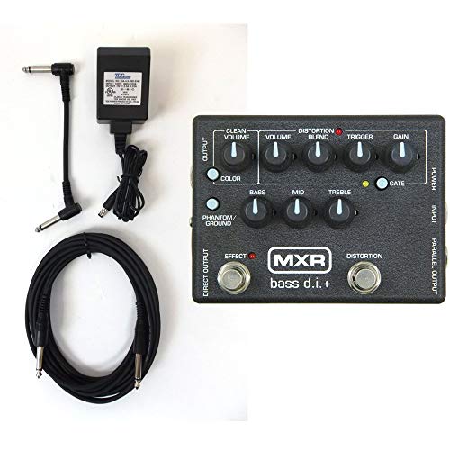MXR M80 Bass D.I. Pedal + Power adapter and cables! - Image 1