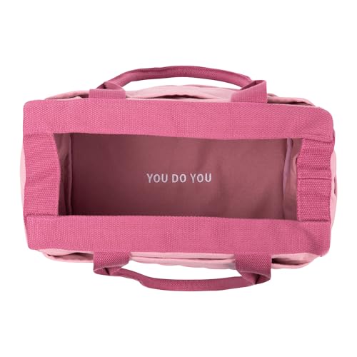 Soolla Studio Bag: Art Supply Storage & Pottery Tool Bag, Washable Craft Tote, Knitting Yarn Organizer, Crochet Projects, 30 Pockets, 20+ Canvas Colors, Gift for Artists & Teachers (Desert Rose) - Image 5
