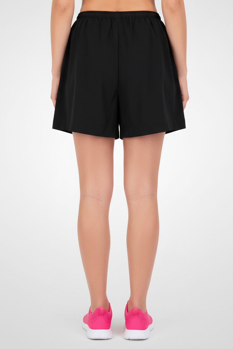 Adidas Women Sportswear Fit Outdoor Shorts, Black - Image 4