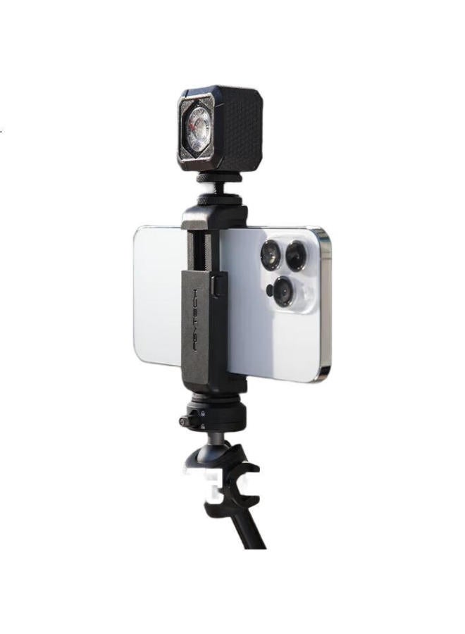 Pgytech Multi-Function Dandelion Phone Clamp With Rotatable And Stretchable Universal Phone Holder, Expandable For Photography Light, Fill Light, Microphone, Tripod Accessories - Image 1
