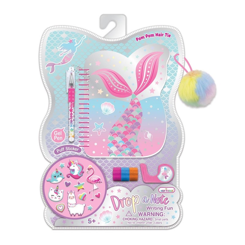 Hot Focus - Mermaid Vibes Drop a Note Writing Fun Set - 230MV