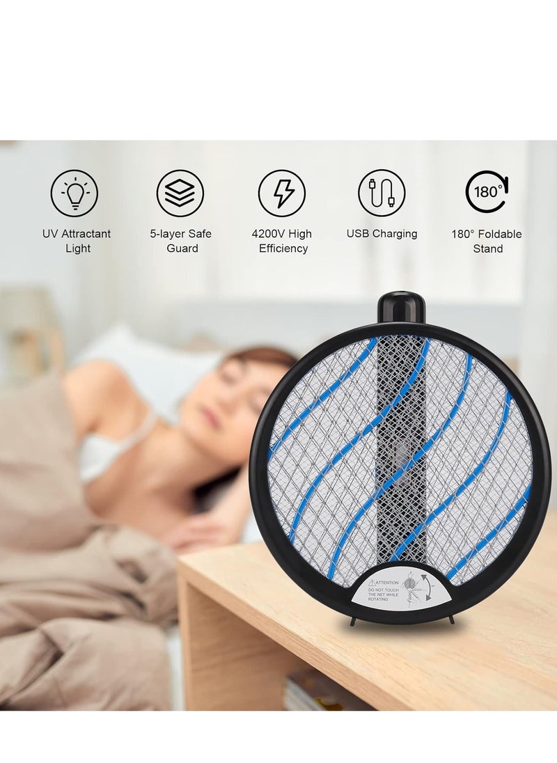 Rally - 3-in-1 Rechargeable Electric Mosquito Swatter - Mosquito Killer with Light Trap - Image 1