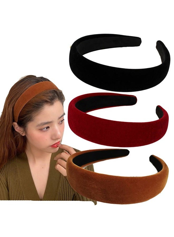 Lvyeer Velvet Wide Headbands for Women Soft Head Bands Diademas Para Mujer De Moda Hairbands for Women Girls Fashion No Slip Headband Hairbands Hair Accessories - Image 1
