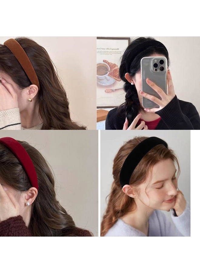 Lvyeer Velvet Wide Headbands for Women Soft Head Bands Diademas Para Mujer De Moda Hairbands for Women Girls Fashion No Slip Headband Hairbands Hair Accessories - Image 3