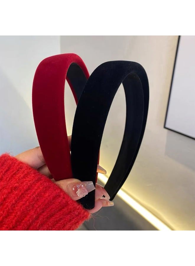Lvyeer Velvet Wide Headbands for Women Soft Head Bands Diademas Para Mujer De Moda Hairbands for Women Girls Fashion No Slip Headband Hairbands Hair Accessories - Image 5