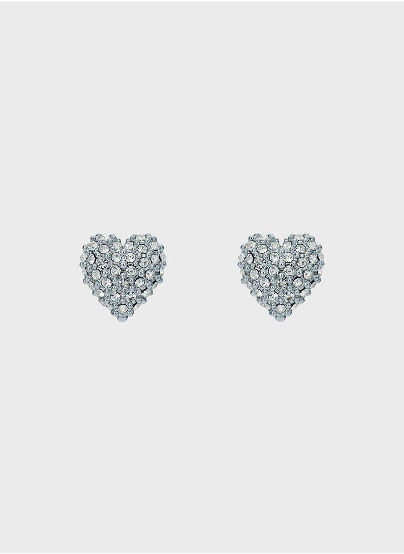 Ted Baker Heart Detail Stud Earrings  - Image 1