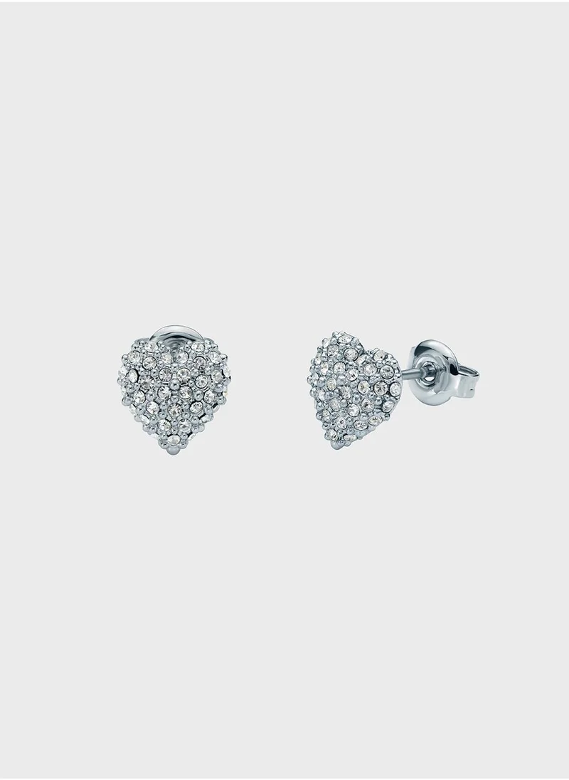 Ted Baker Heart Detail Stud Earrings