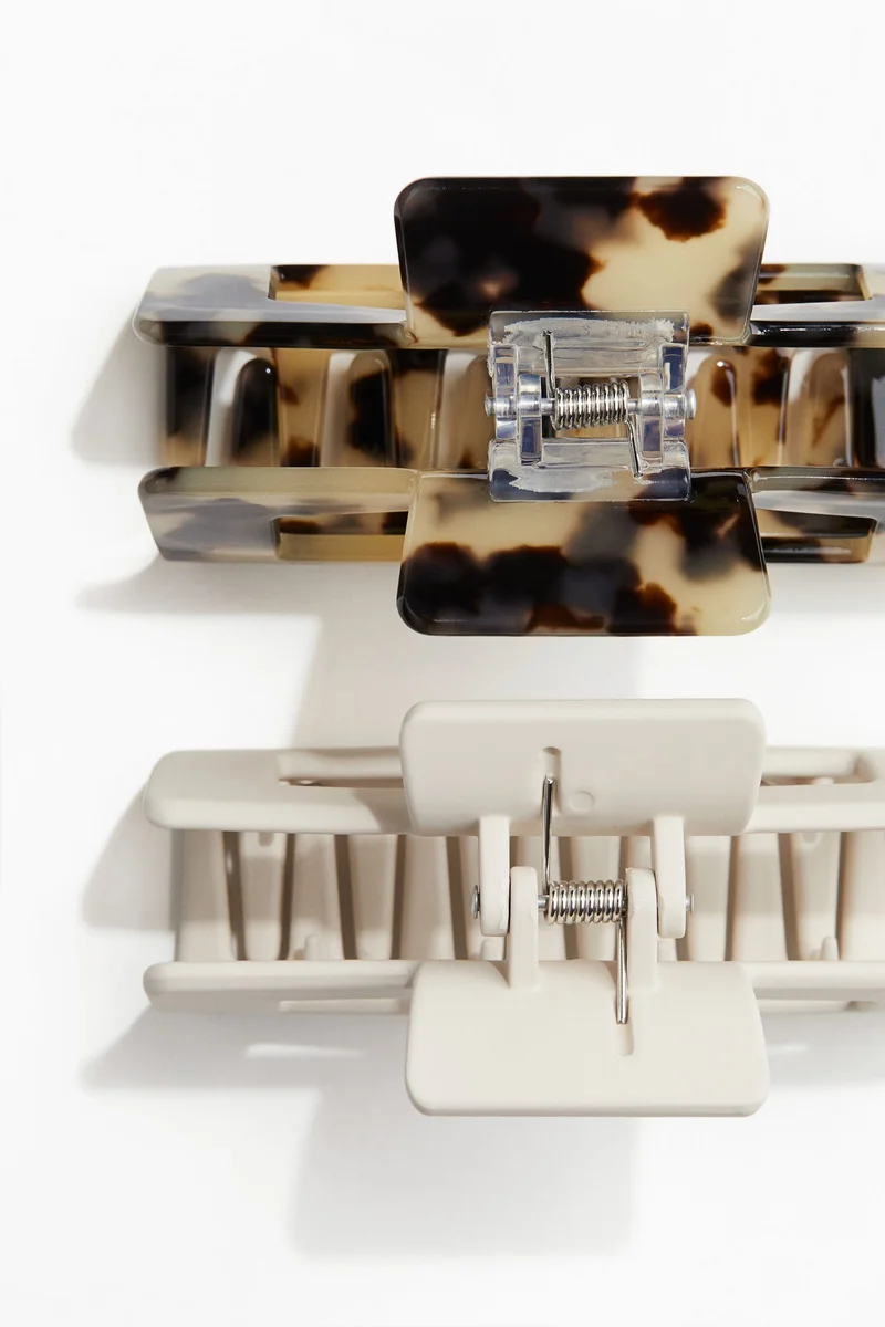 H&M 2-pack hair claws