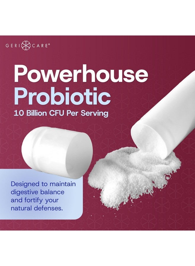 GeriCare S. Boulardii Probiotic Saccharomyces Boulardii - Probiotics for Digestive Health for Women & Men - 500mg - Compare to The Active Ingredient in Florastor Probiotic Gut Formula (50 Capsules) - Image 3
