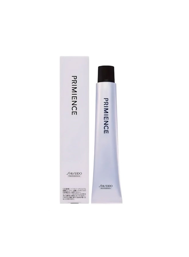 Shiseido Primience Enrich WB/5 Hair Color 80ml Warm Brown Permanent Hair Dye Professional Salon Hair Colour Excellent Grey Coverage Long Lasting Color and Brilliant Shine
