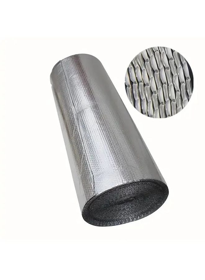 Double Sided Aluminum Foil Bubble Insulation Roll 19 69inch X 196 85inch Heat Barrier - Image 3
