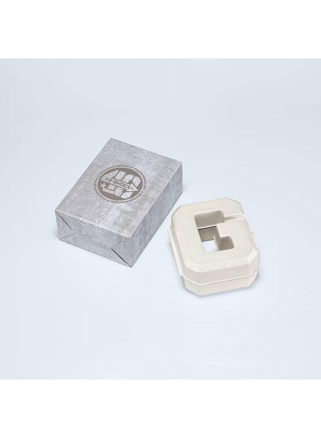 CASIO ساعة كاسيو جي شوك - GM-S2140GEM-9ADR بقرص رمادي، حزام أبيض - Image 5