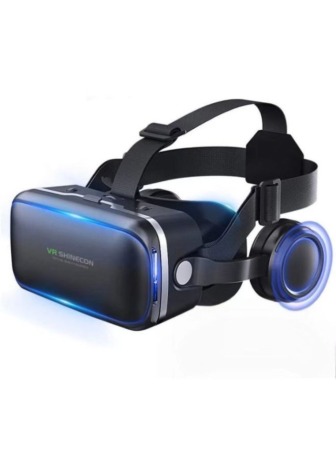 Generic Chimeric Sixth Generation Vr Glasses 3d Virtual Reality G04e/a Vr Game Console Headset Earphones Mobile Game Controller-Color:G04E  - Image 1