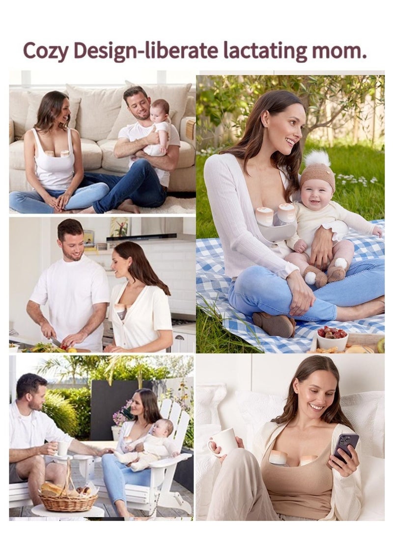 Momcozy - S12 Pro Wearable Hands-Free Electric Painless Automatic Breastfeeding Breast Pump Smart Display 3 Modes and 9 Levels - Image 1
