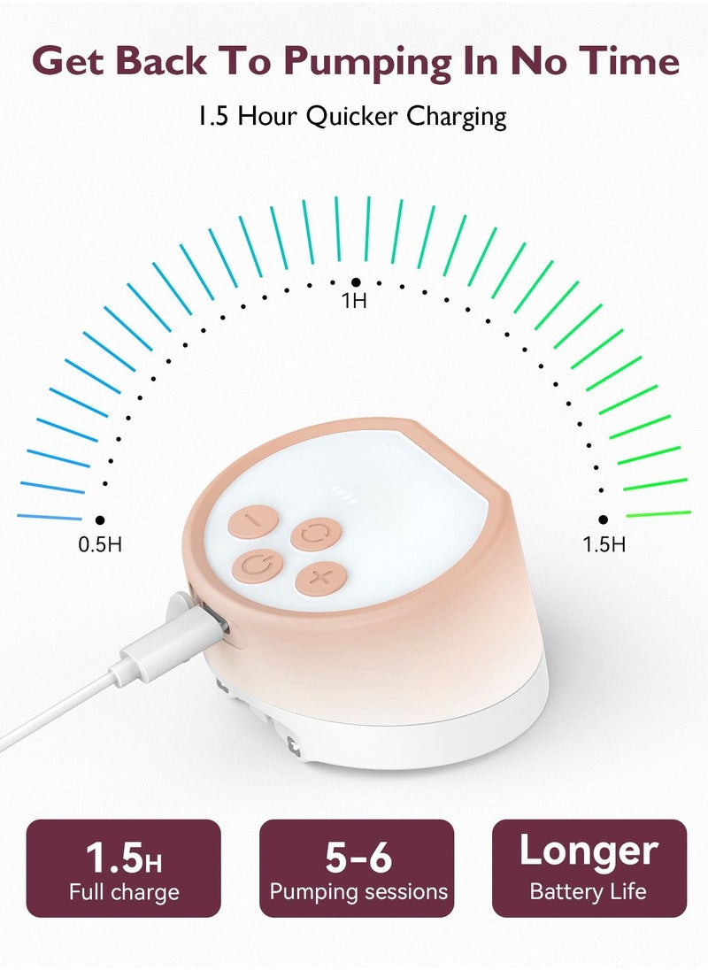 Momcozy - S12 Pro Wearable Hands-Free Electric Painless Automatic Breastfeeding Breast Pump Smart Display 3 Modes and 9 Levels - Image 1