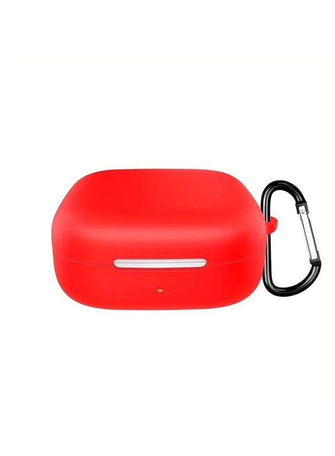 Red Protective Case with Free Hook for Huawei FreeArc Earphones Anti Drop Charging Dock - Image 1