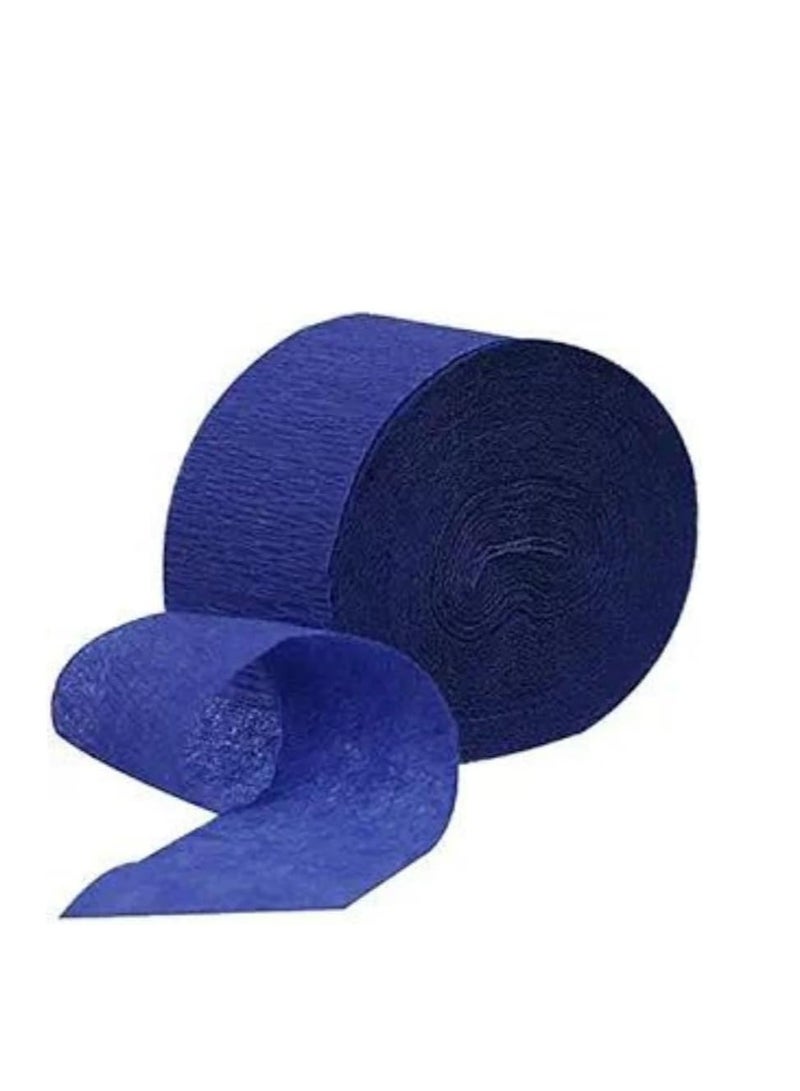 Terabyte Theme My Party Crepe Paper Crepe Paper Streamer (6 Piece) - Party Supplies for Parties, Baby Shower, Bridal Shower blue - Image 1