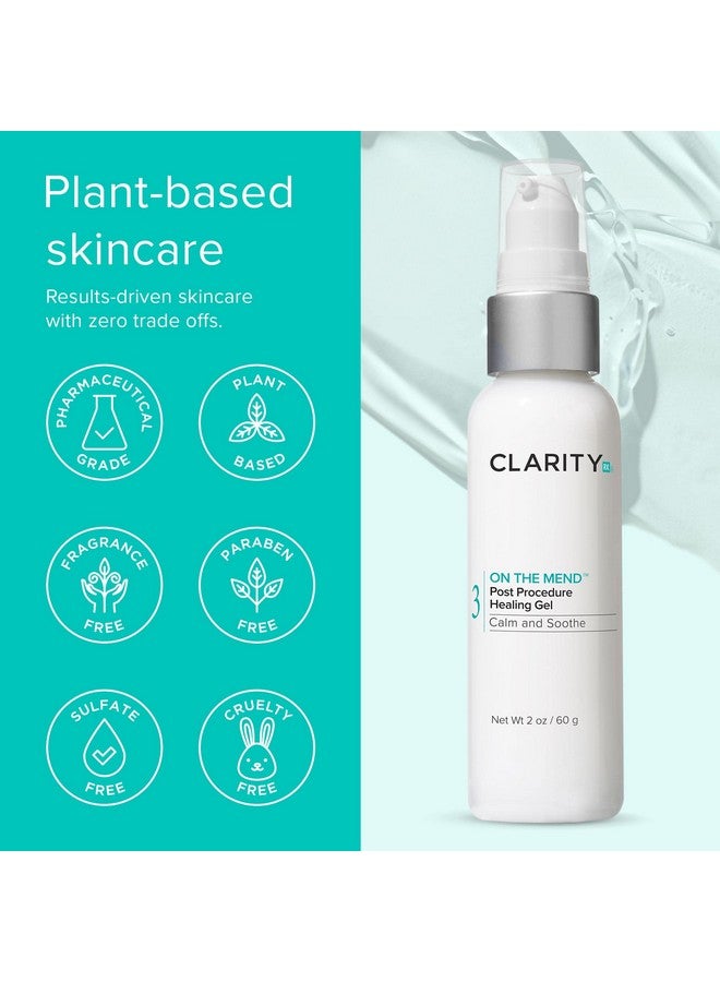 ClarityRx On The Mend Healing Gel Natural Plantbased Face & Body Ointment For Post Skincare Treatments (2 Oz) - Image 5