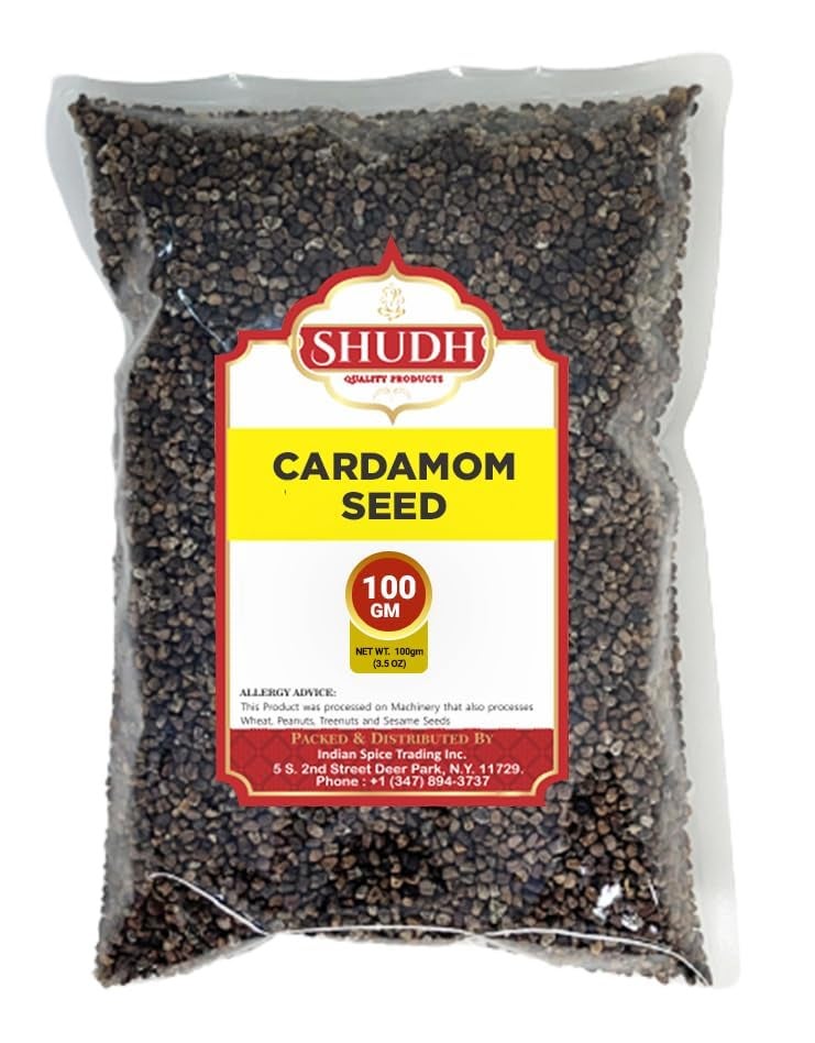 Jimidar SHUDH Cardamom Seeds 100 Gram | All Natural | Vegan | Gluten Friendly | NON-GMO | Product of India - Image 5