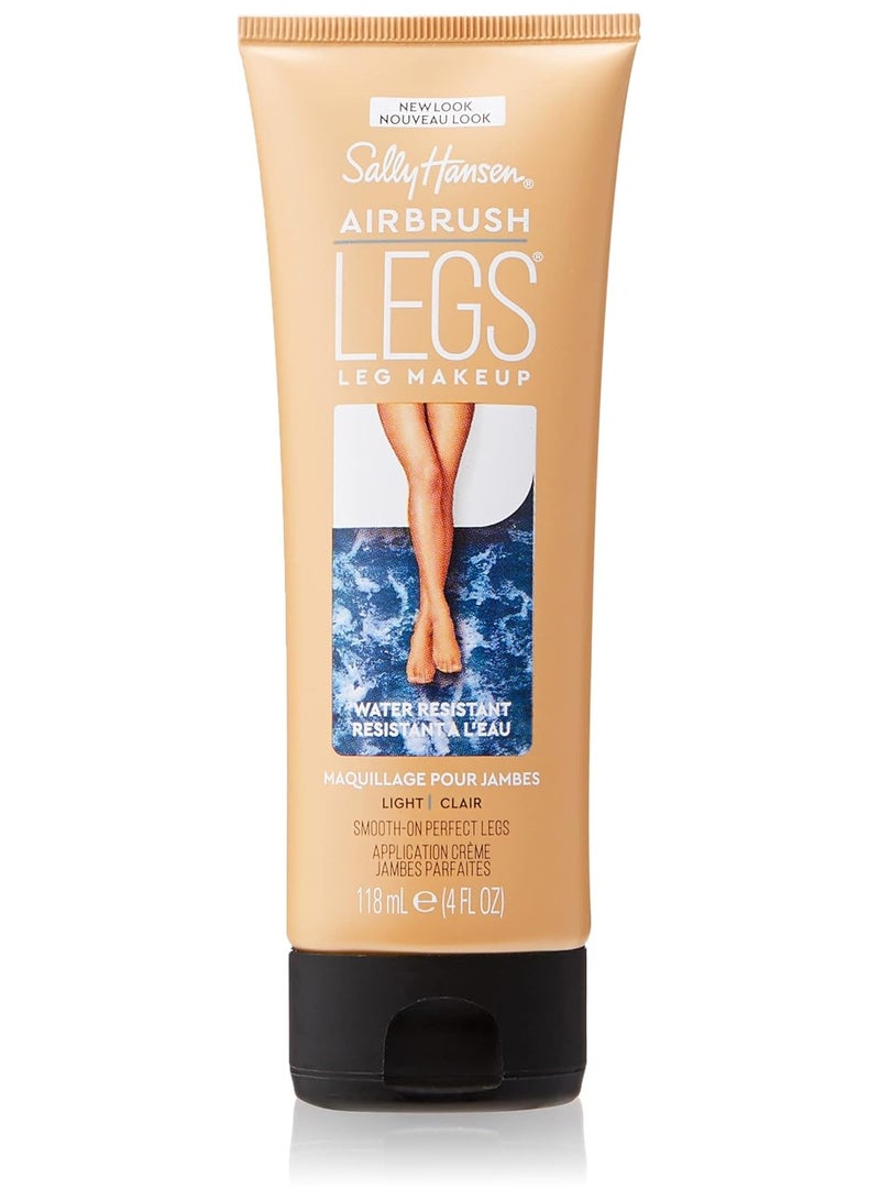Sally Hansen Airbrush Legs®, Leg Makeup, Light, Easy Application, Flawless Looking Legs, Water Resistant, Transfer Proof Lotion - Image 1