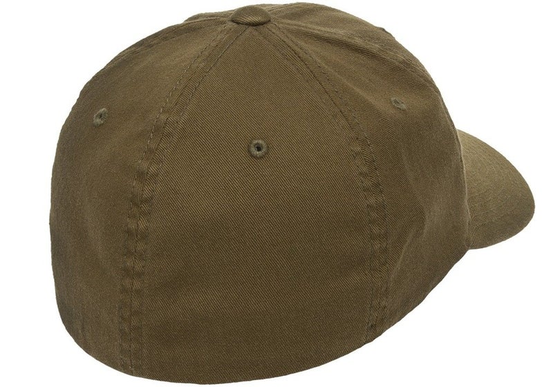 Flexfit 6997 Low Profile Garment Washed Cotton Cap - Small/Medium (Loden) - Image 2