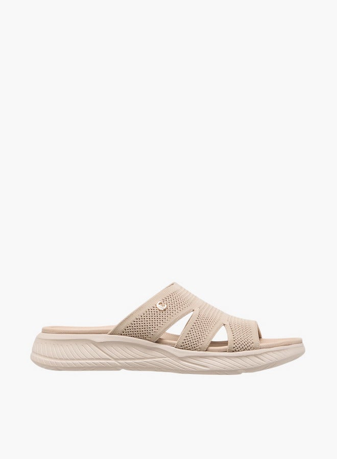 Le Confort Women's Textured Slip-On Flyknit Comfort Sandals  - Image 3