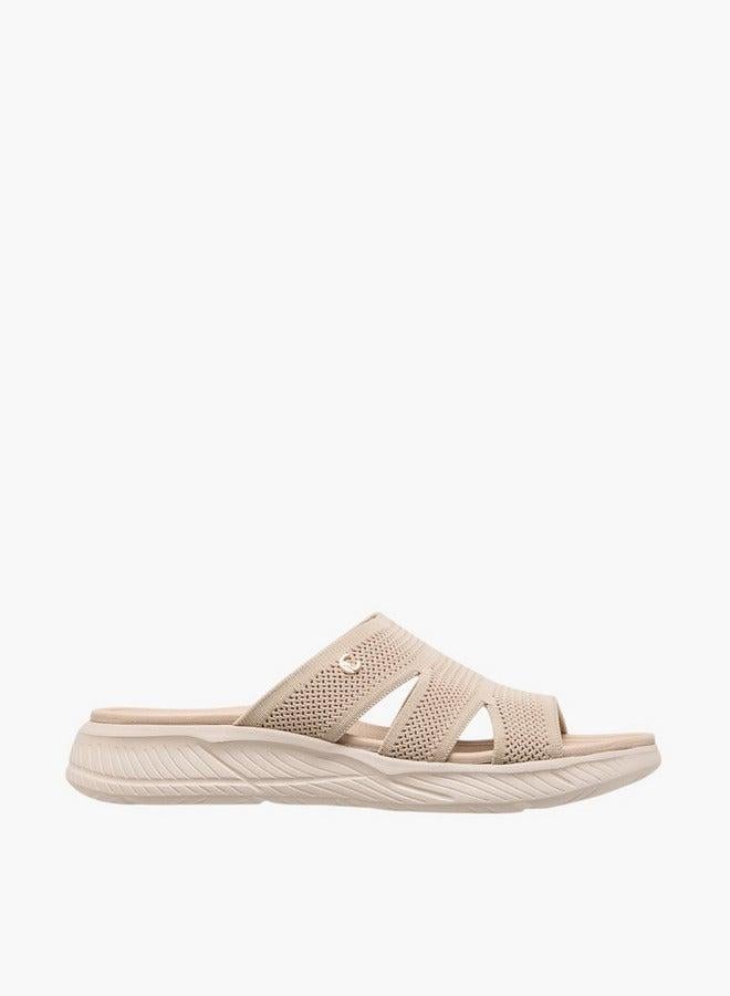 Le Confort Women's Textured Slip-On Flyknit Comfort Sandals - Image 2