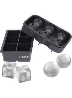Ticent Ticent Ice Cube Trays (Set of 2)  - Image 1