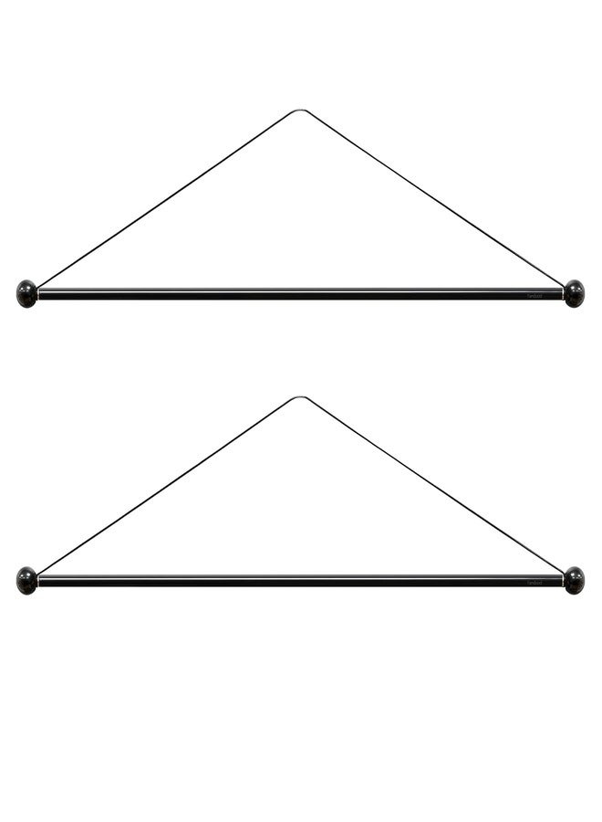 Yandood Banner Hanger Garden Flag Hangers Multifunctional Wall Hanging Rod 2 Pack (14.5") - Image 1