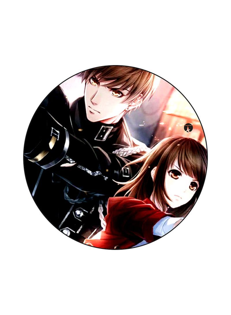 RKN Printed Round Mouse Pad Multicolour