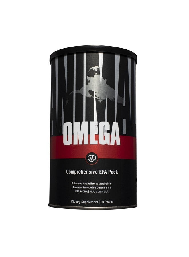 ANIMAL أوميغا 3 و 6 مكمل زيت السمك زيت بذور الكتان زيت السلمون زيت كبد السمك الرنجة والمزيد يدعم صحة القلب والمفاصل يعزز الأيض عبوة 30 يومًا - Image 1