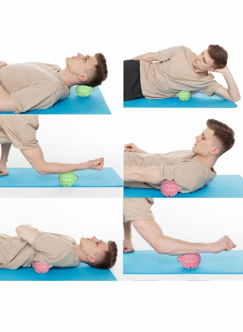 كاست ويف كرة التدليك، يمكن استبدال الرأس المزدوج بكرات التدليك الشائكة - Image 4